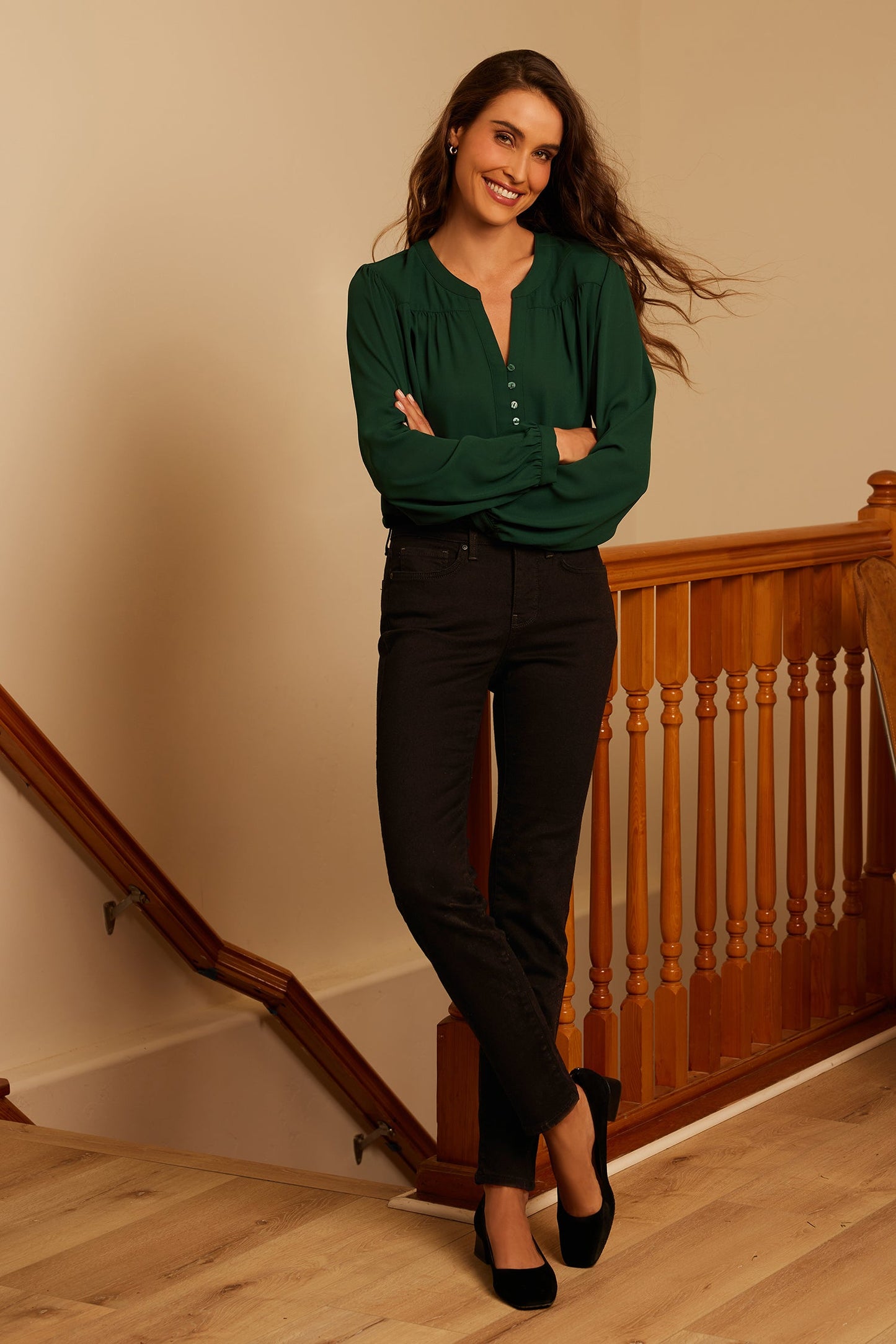 Ami Skinny Jeans In Sure Stretch Denim - Black