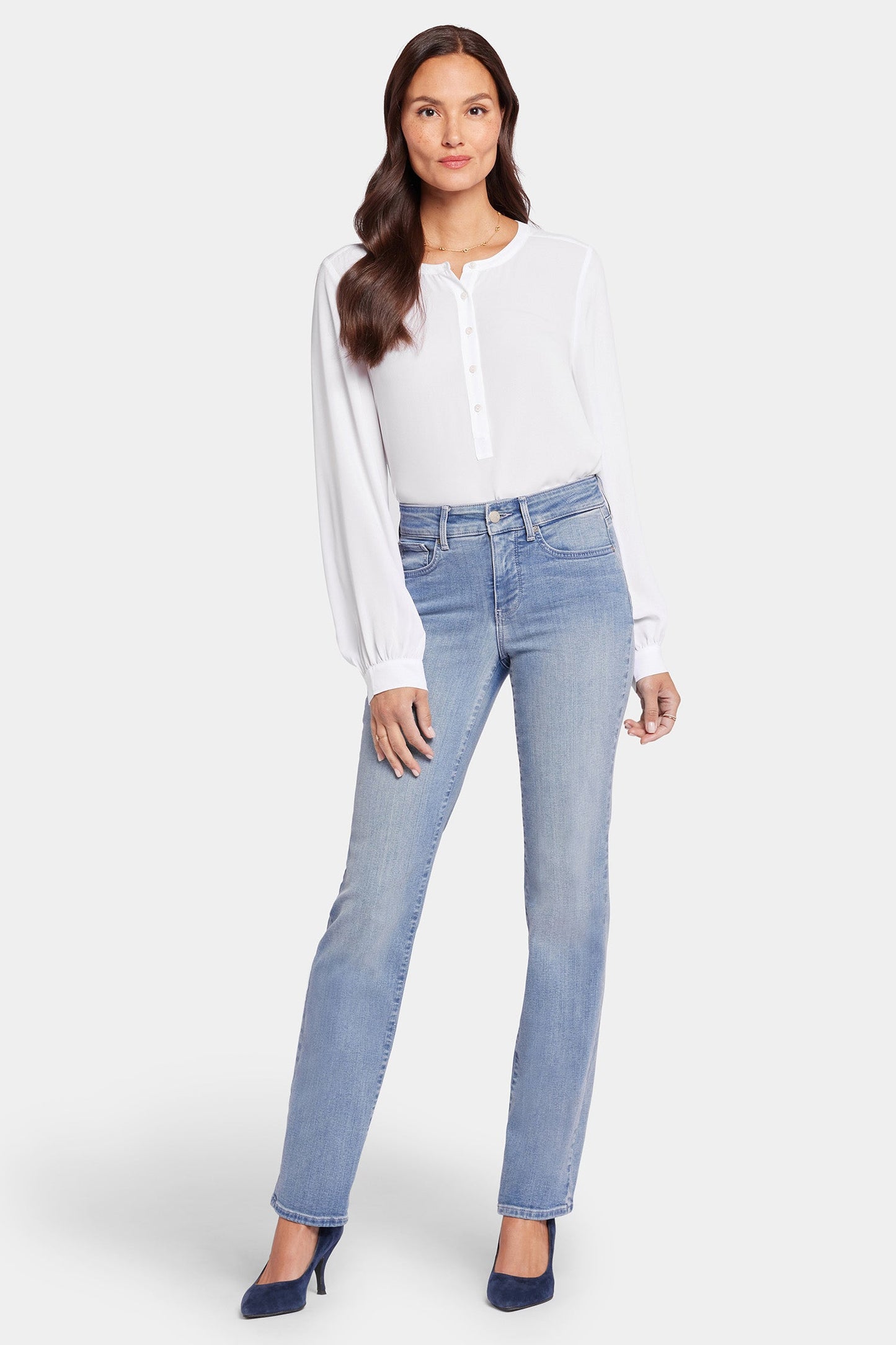 Marilyn Straight Jeans In Petite - Genuine