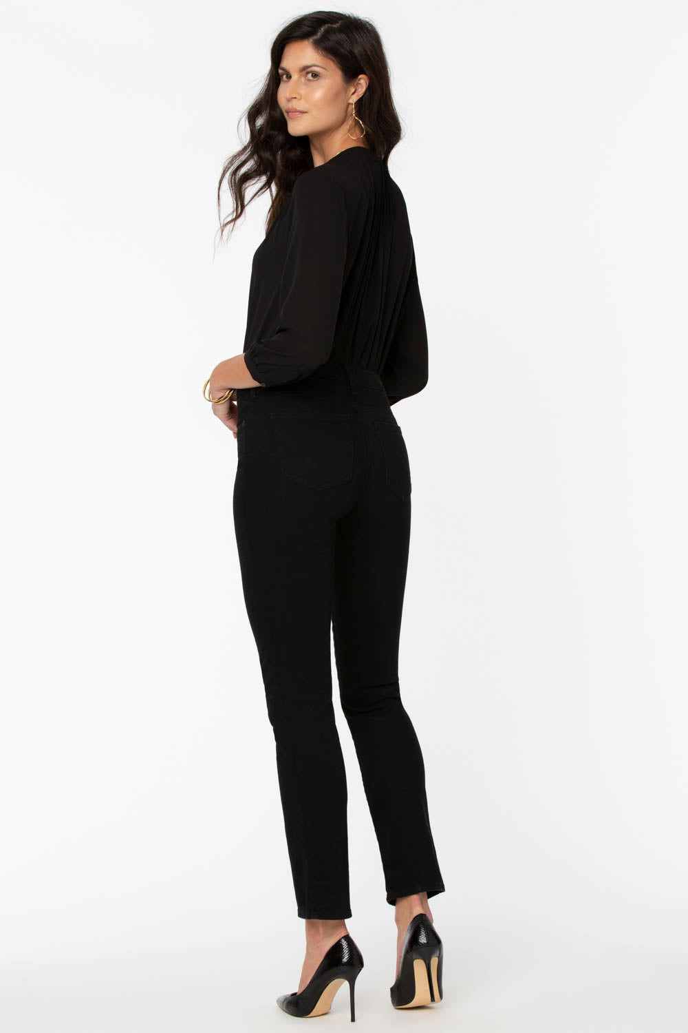 Sheri Slim Jeans In Petite - Black