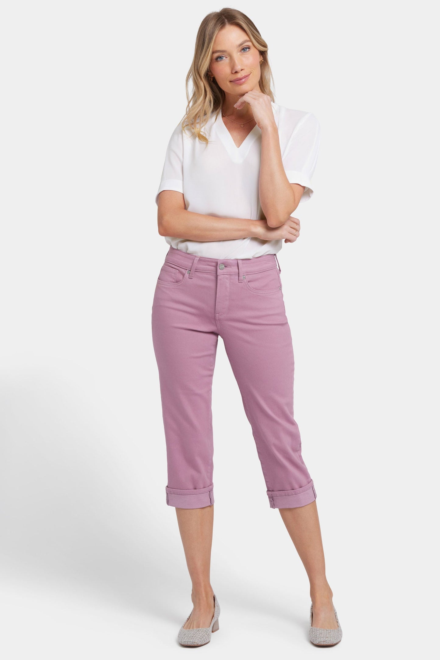 Marilyn Straight Crop Jeans - Fairy Falls