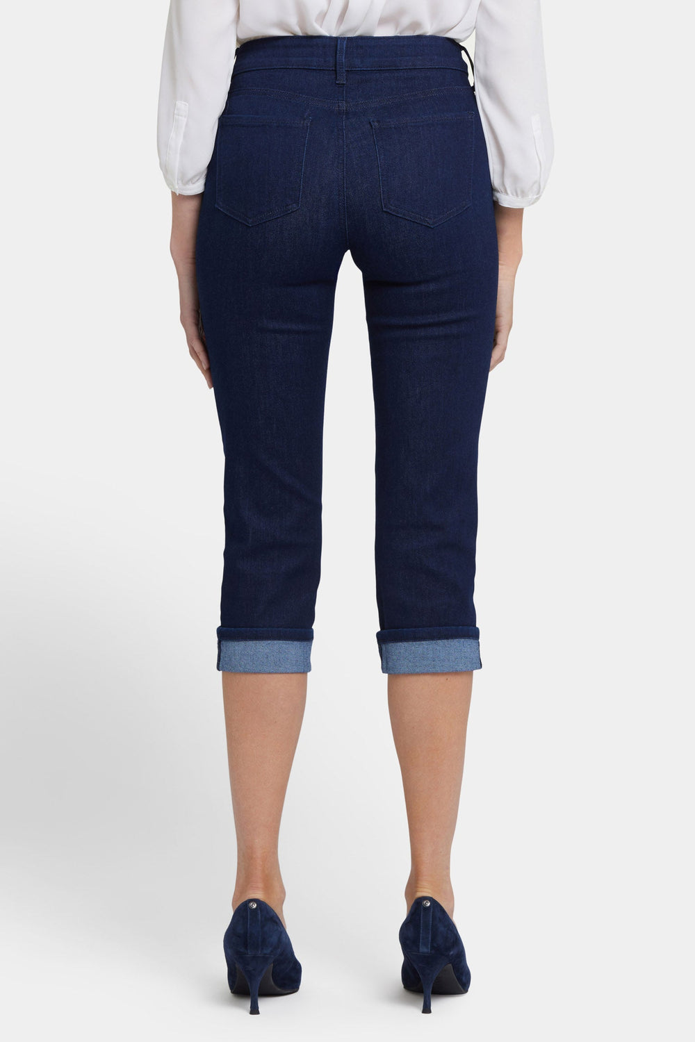 Marilyn Straight Crop Jeans - Rinse