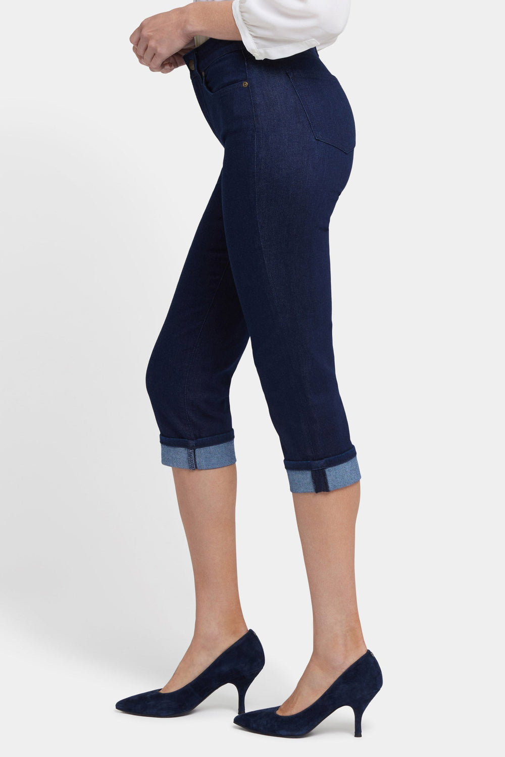 Marilyn Straight Crop Jeans - Rinse