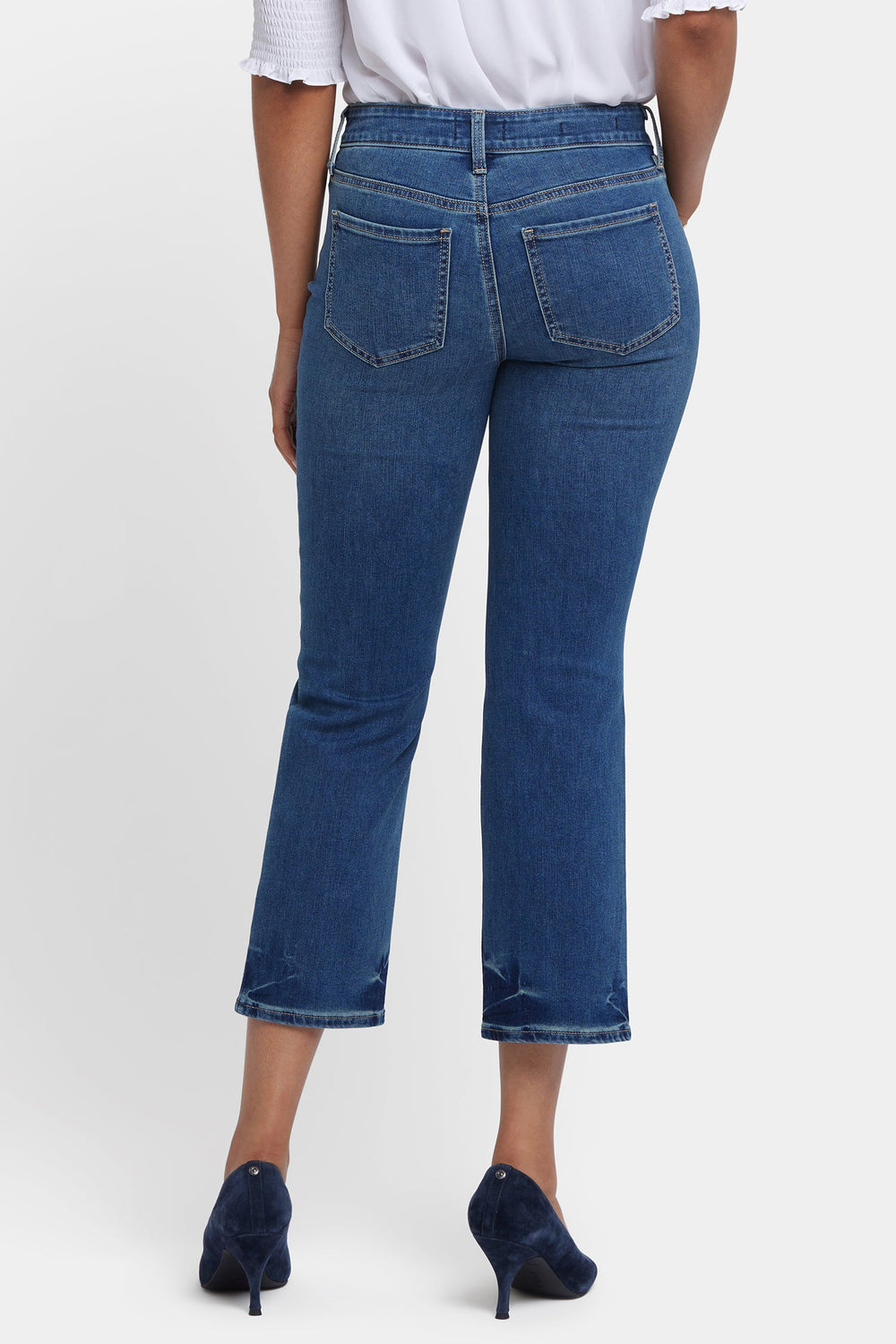 Marilyn Straight Ankle Jeans - Dali River